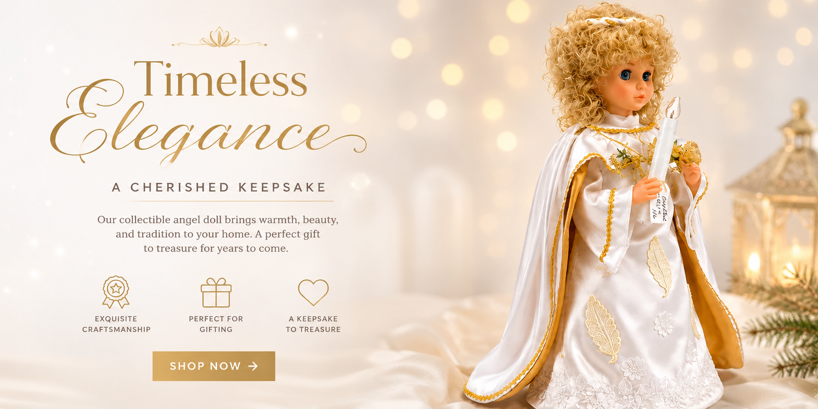 Collectible angel doll keepsake – a perfect gift to treasure for years to come
